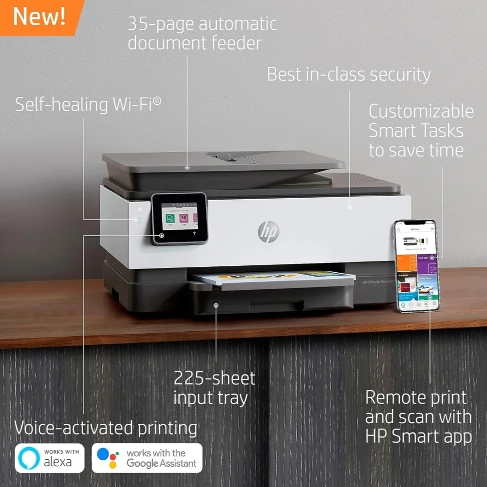 EUC HP OfficeJet Pro 8025 Printer